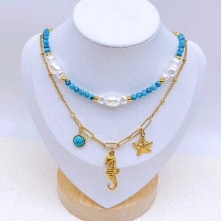 Collier « Évasion Marine »